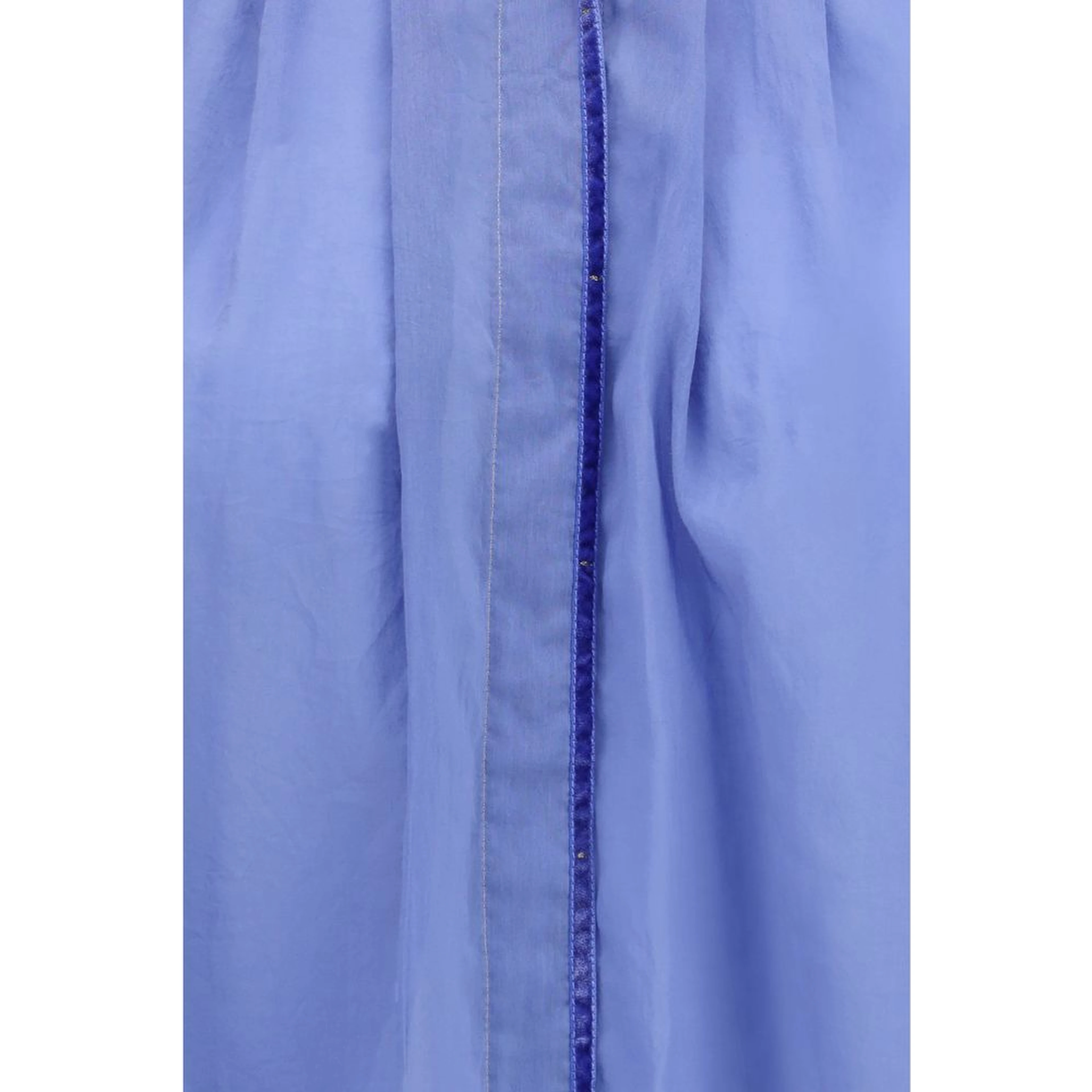 Blue Cotton Blouse