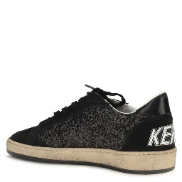 Black Calf Leather Bos Taurus Low Top Sneakers