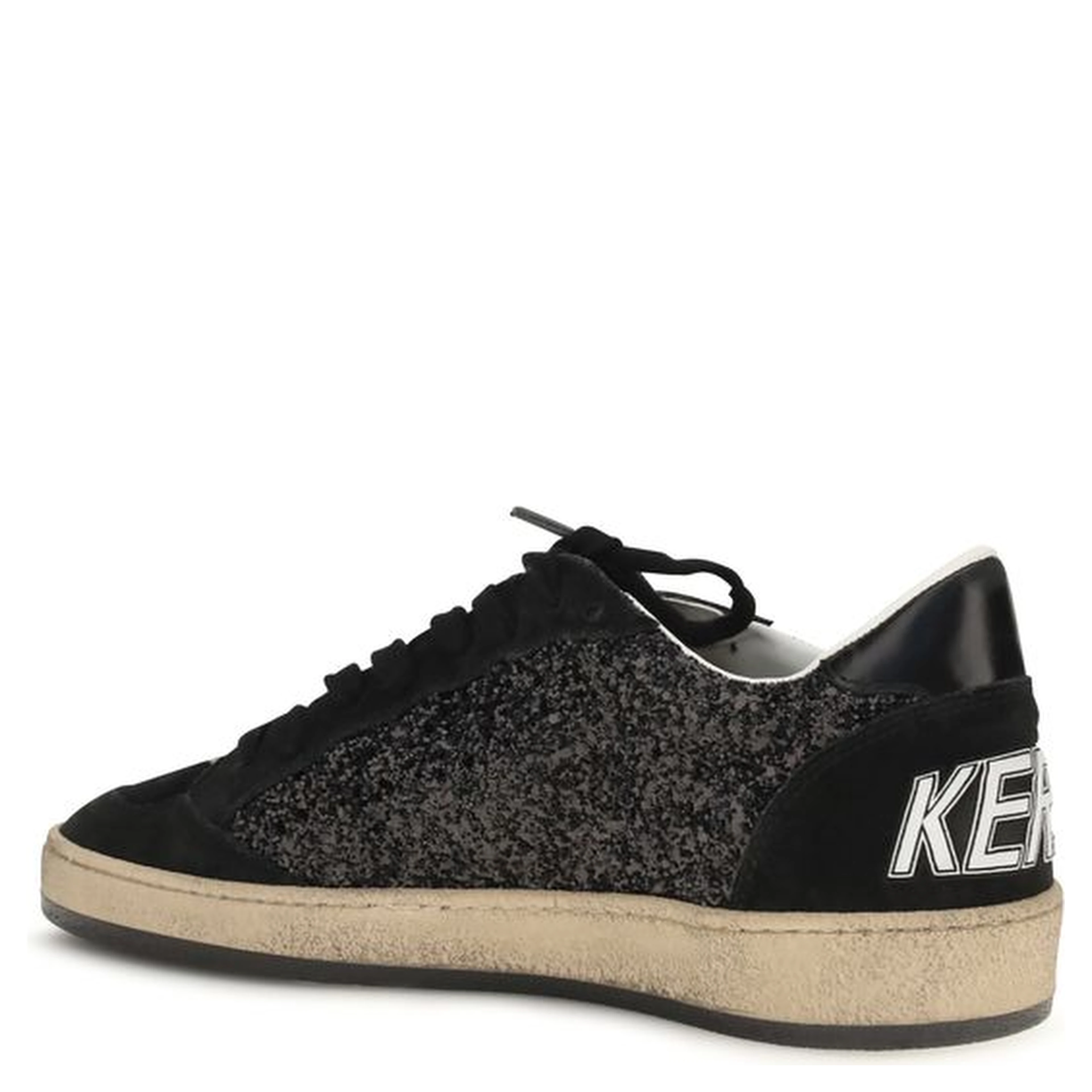Black Calf Leather Bos Taurus Low Top Sneakers