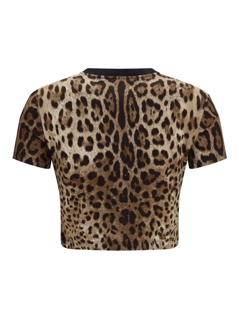 Beige Cotton T-Shirt