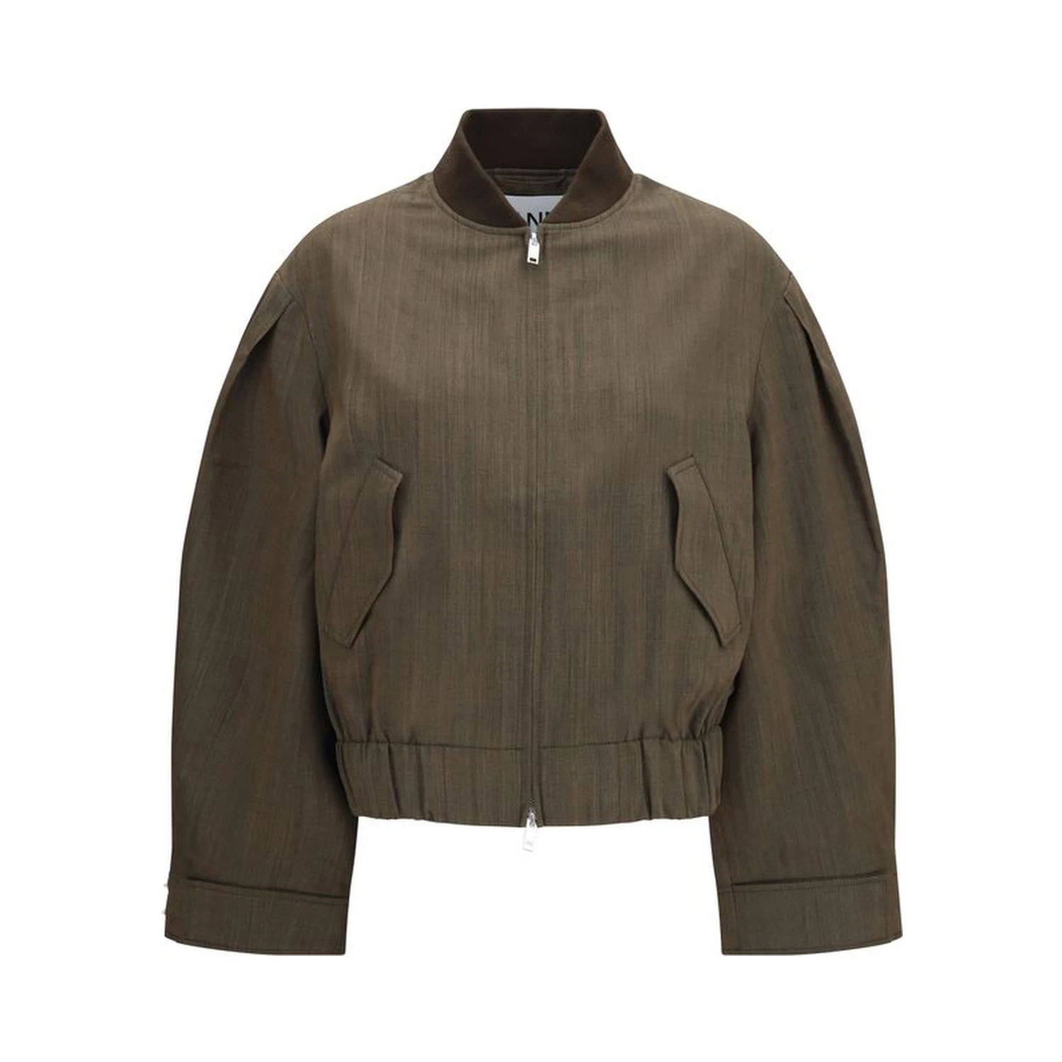 Bicolor Wool Oves Aries Bomber