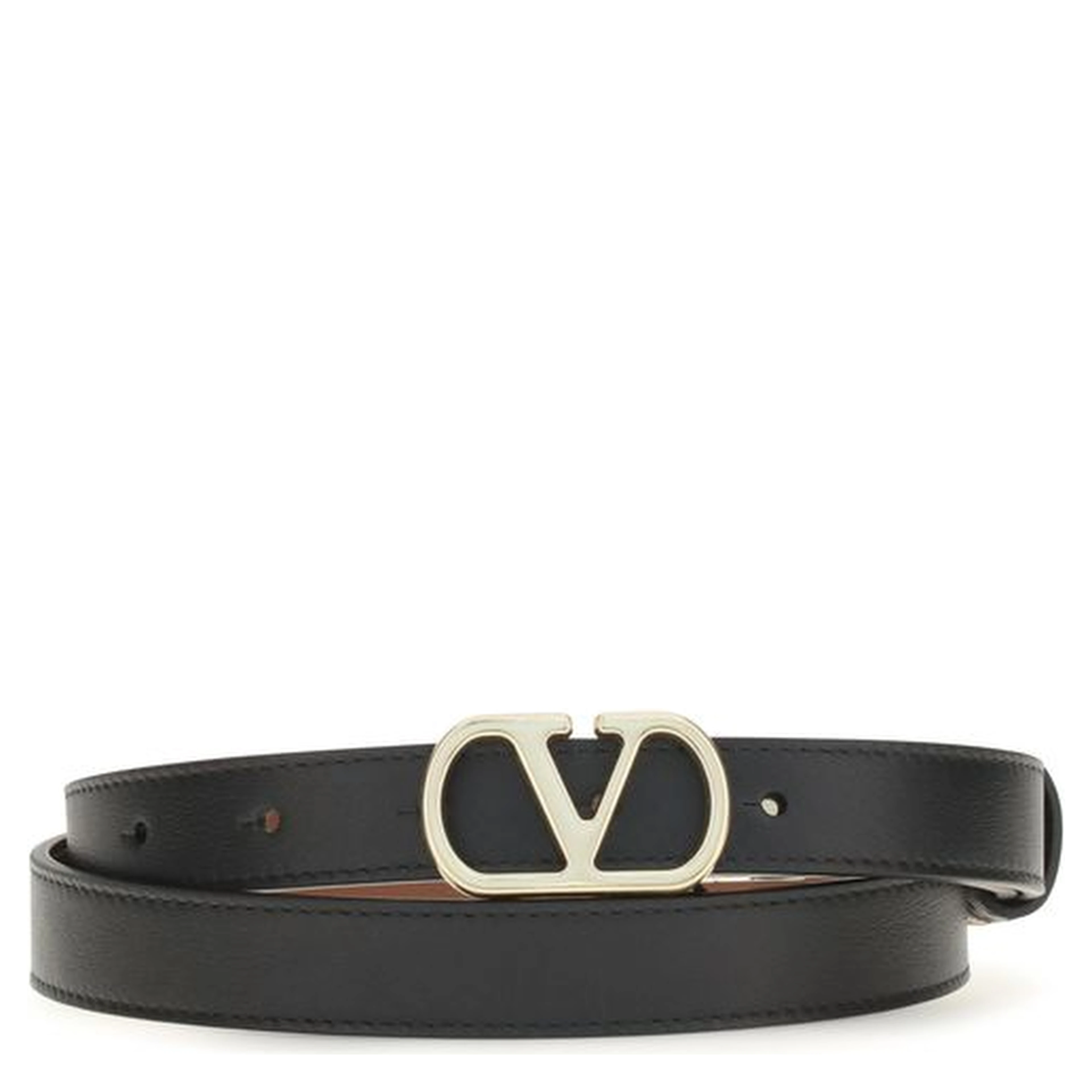 Black Calf Leather Bos Taurus Belt