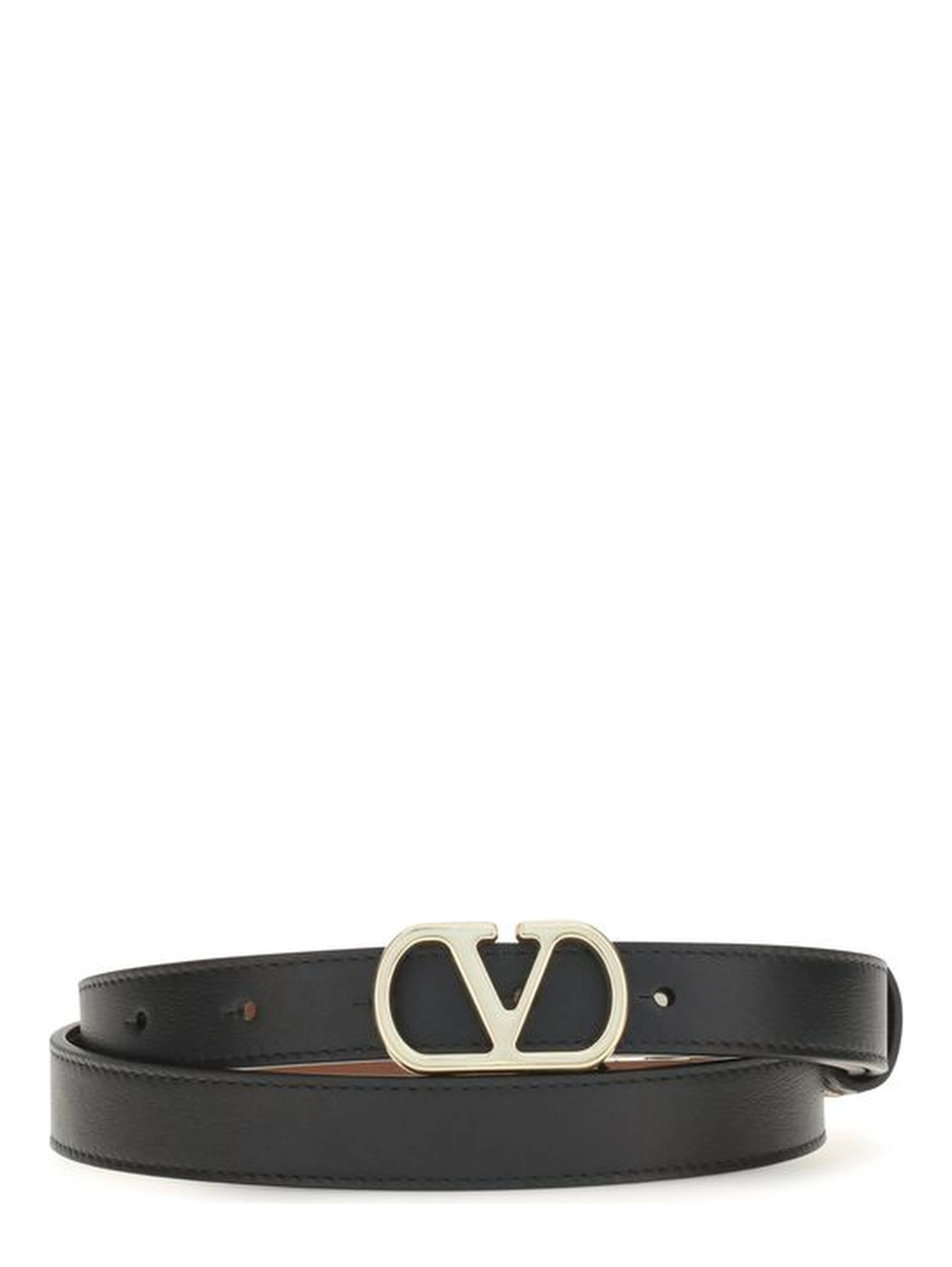 Black Calf Leather Bos Taurus Belt
