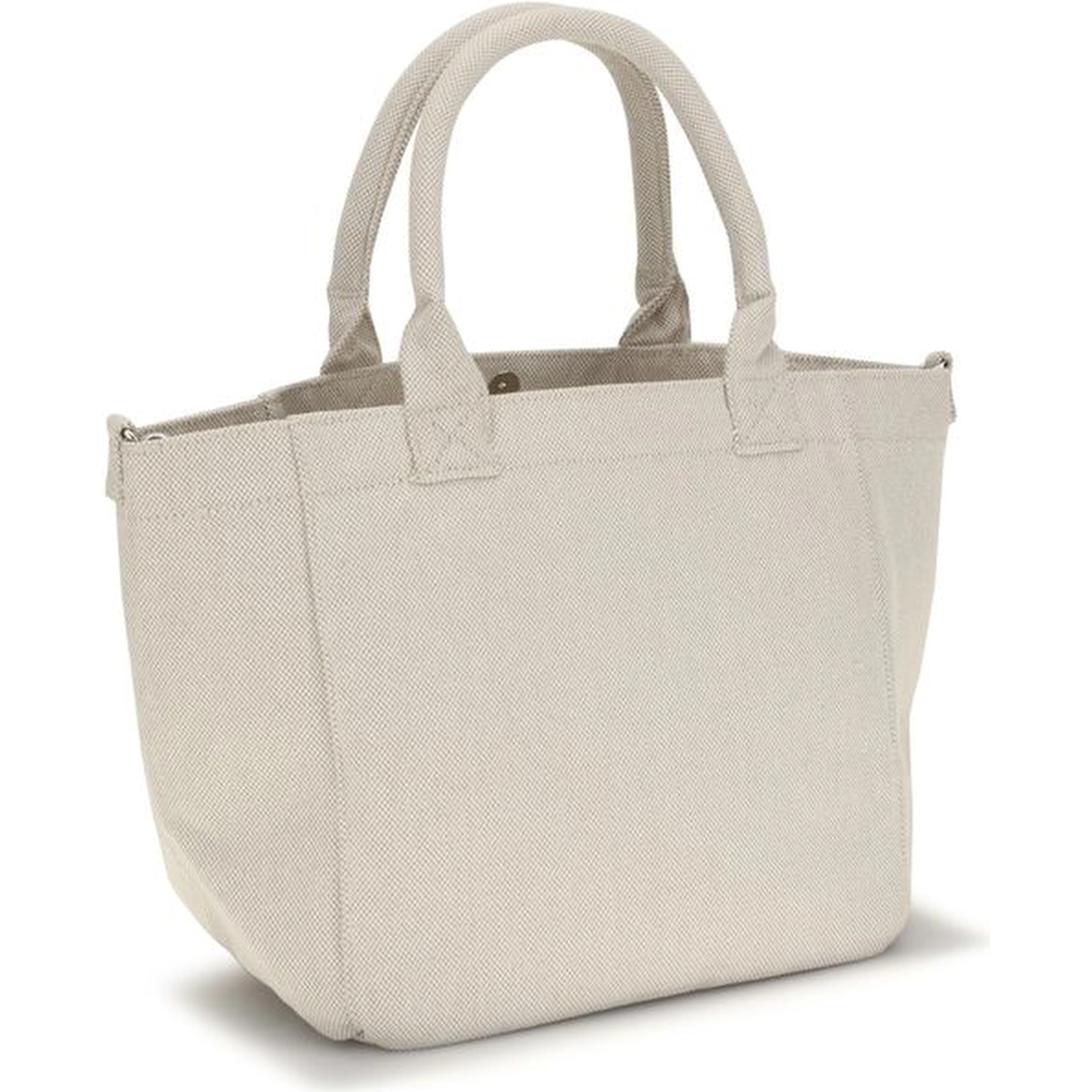 Beige Polyester Shoulder Bag