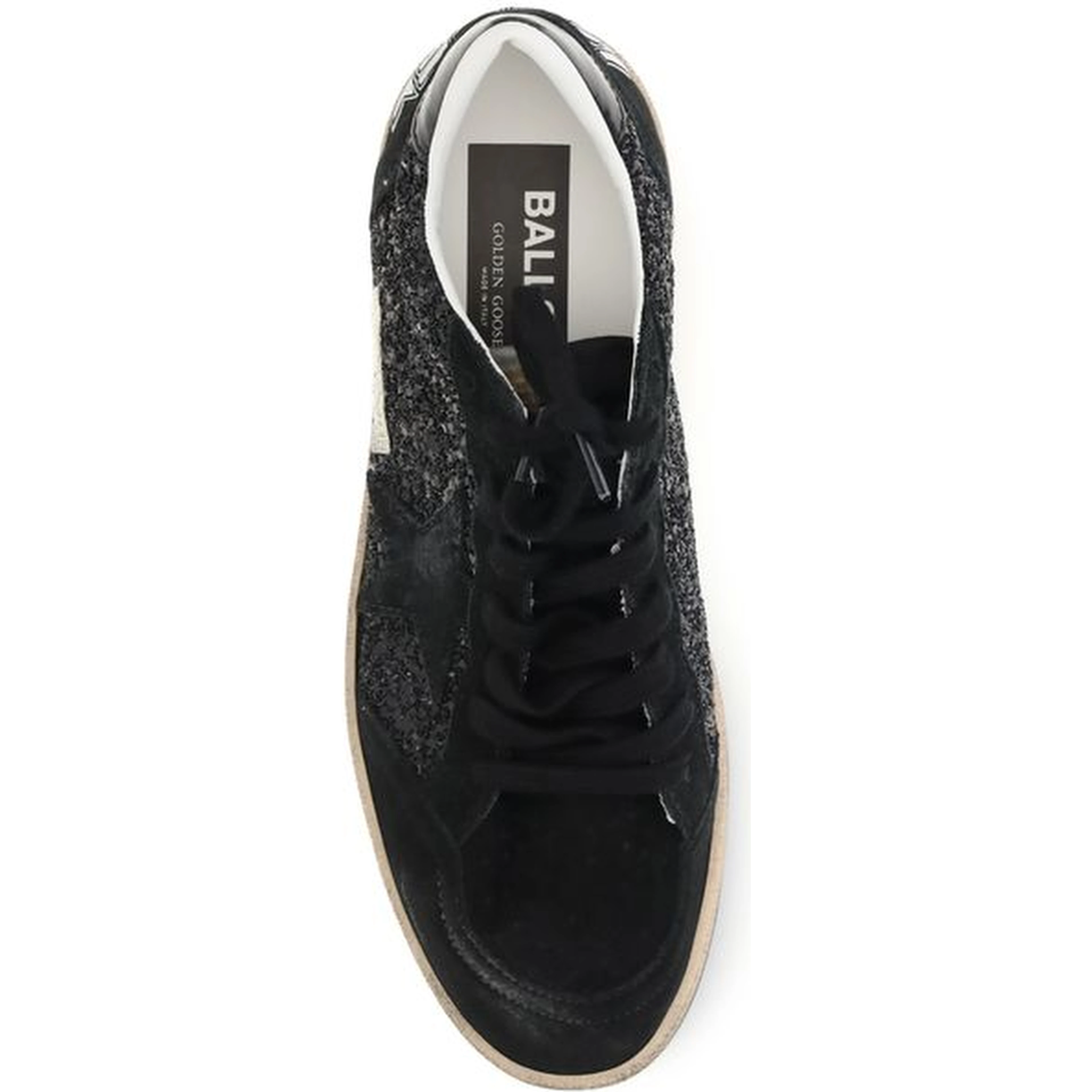 Black Calf Leather Bos Taurus Low Top Sneakers