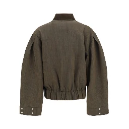 Bicolor Wool Oves Aries Bomber