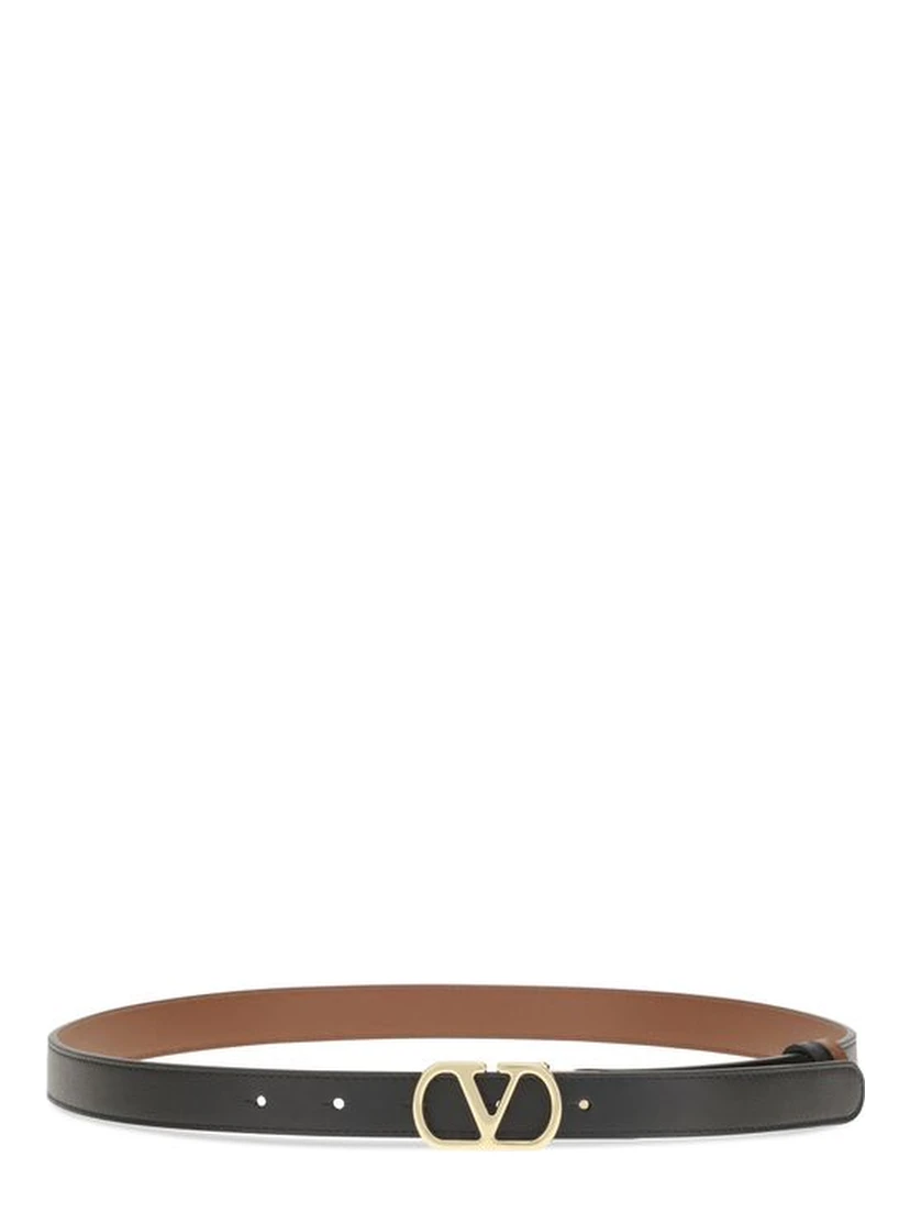 Black Calf Leather Bos Taurus Belt