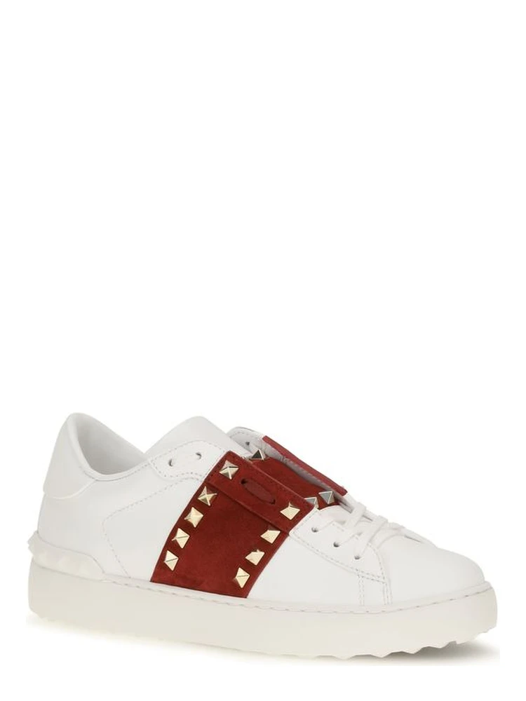 White Calf Leather Bos Taurus Low Top Sneakers alternative