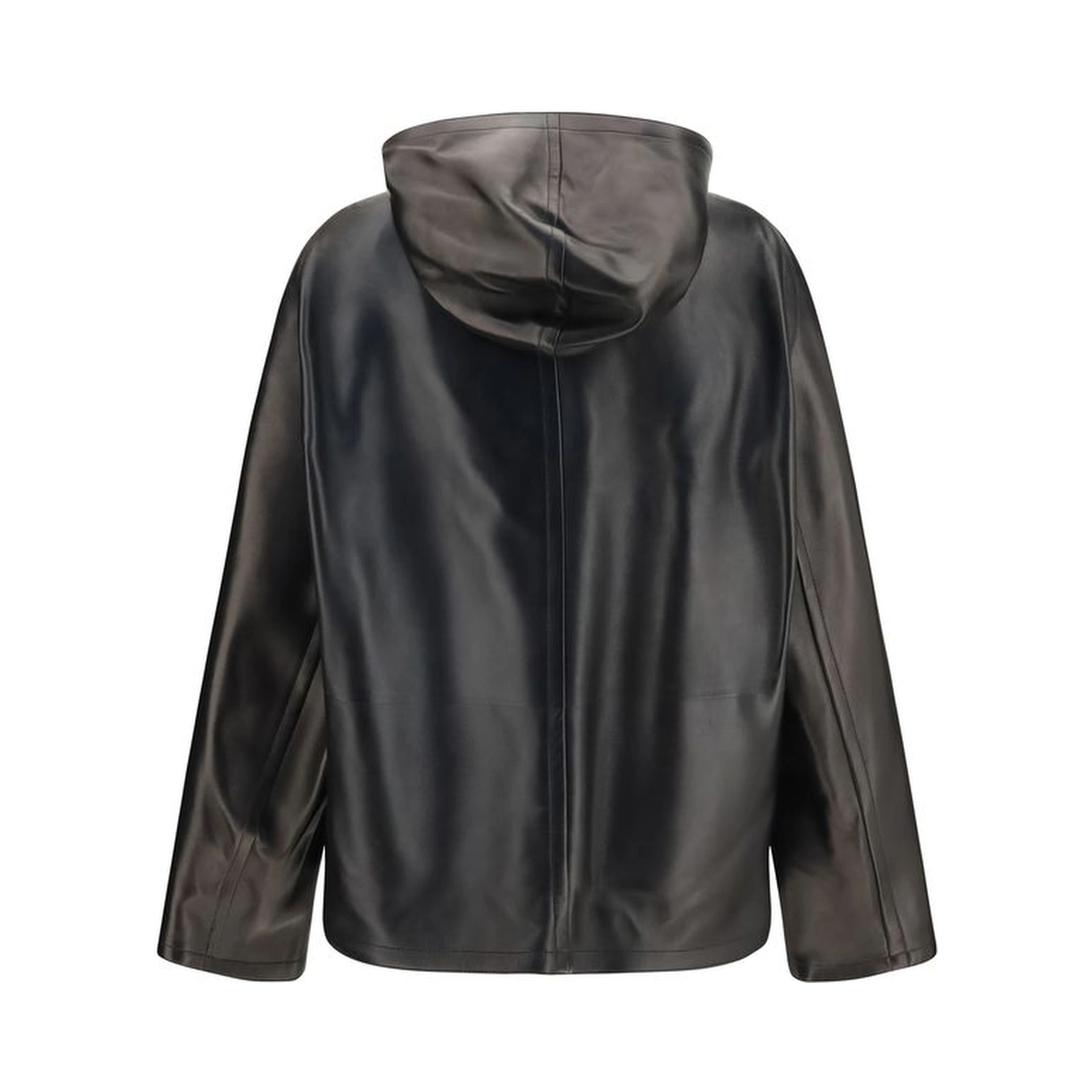 Black Lamb Ovis Aries Leather Jacket