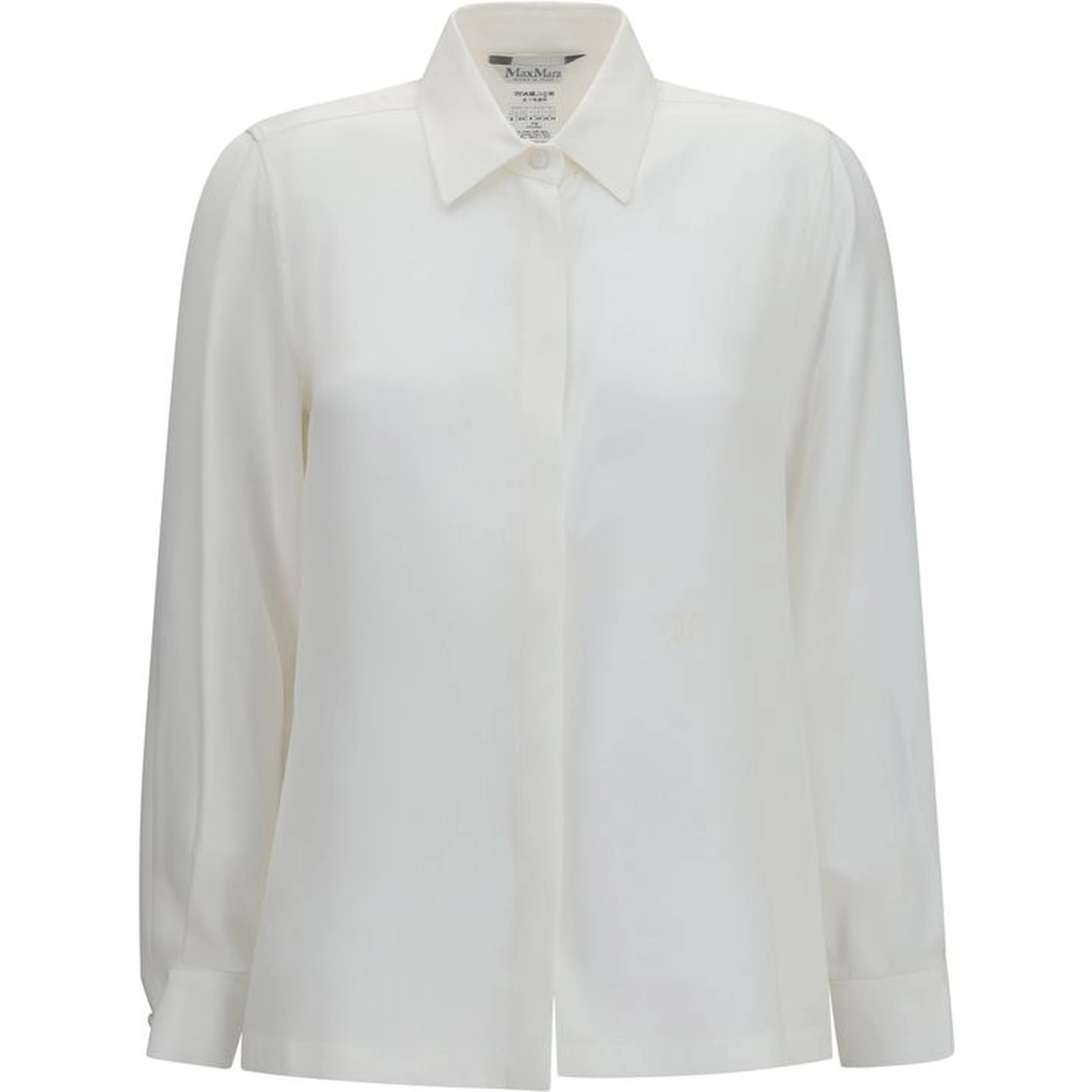 White Silk Dress Shirt