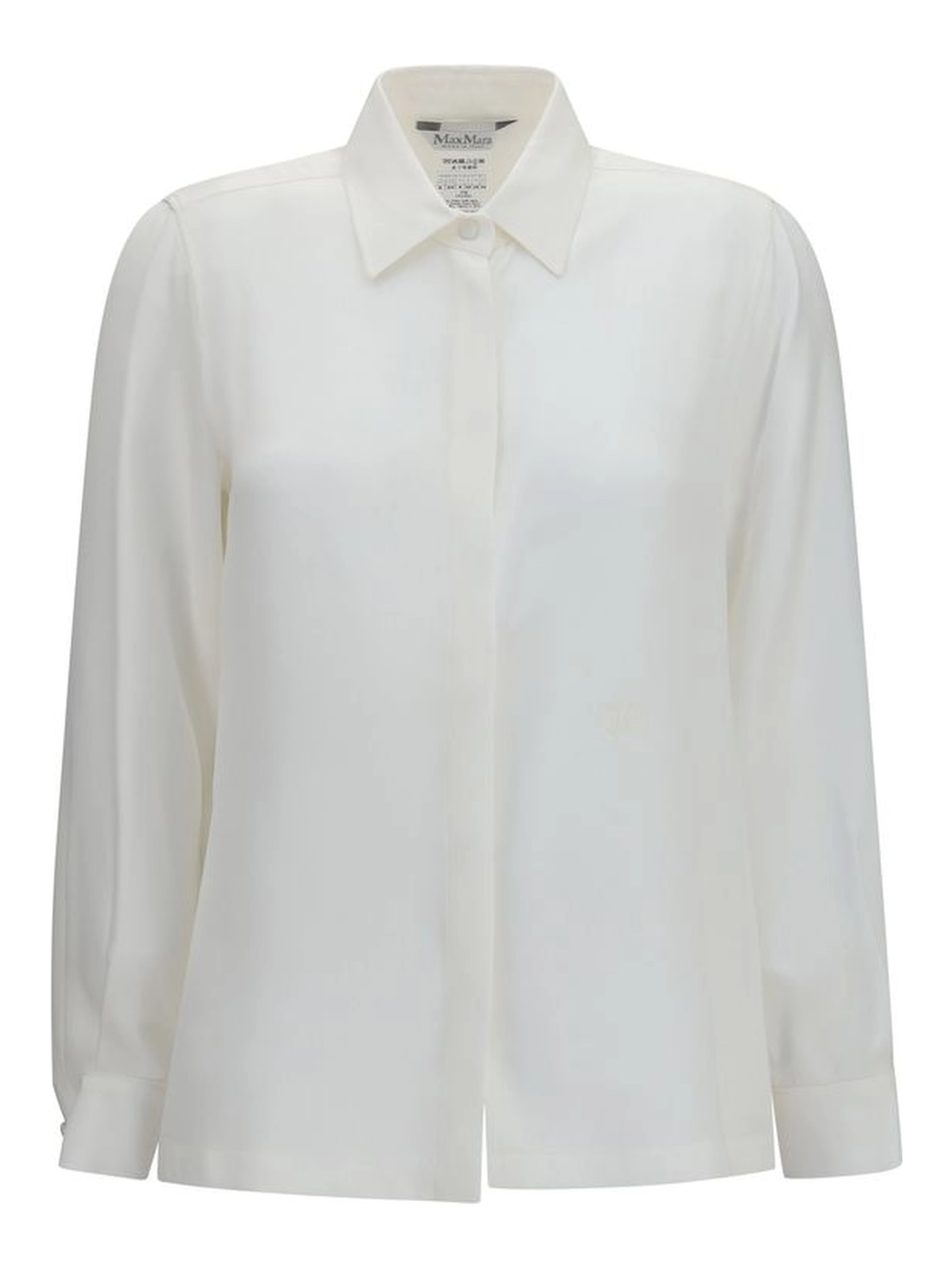 White Silk Dress Shirt