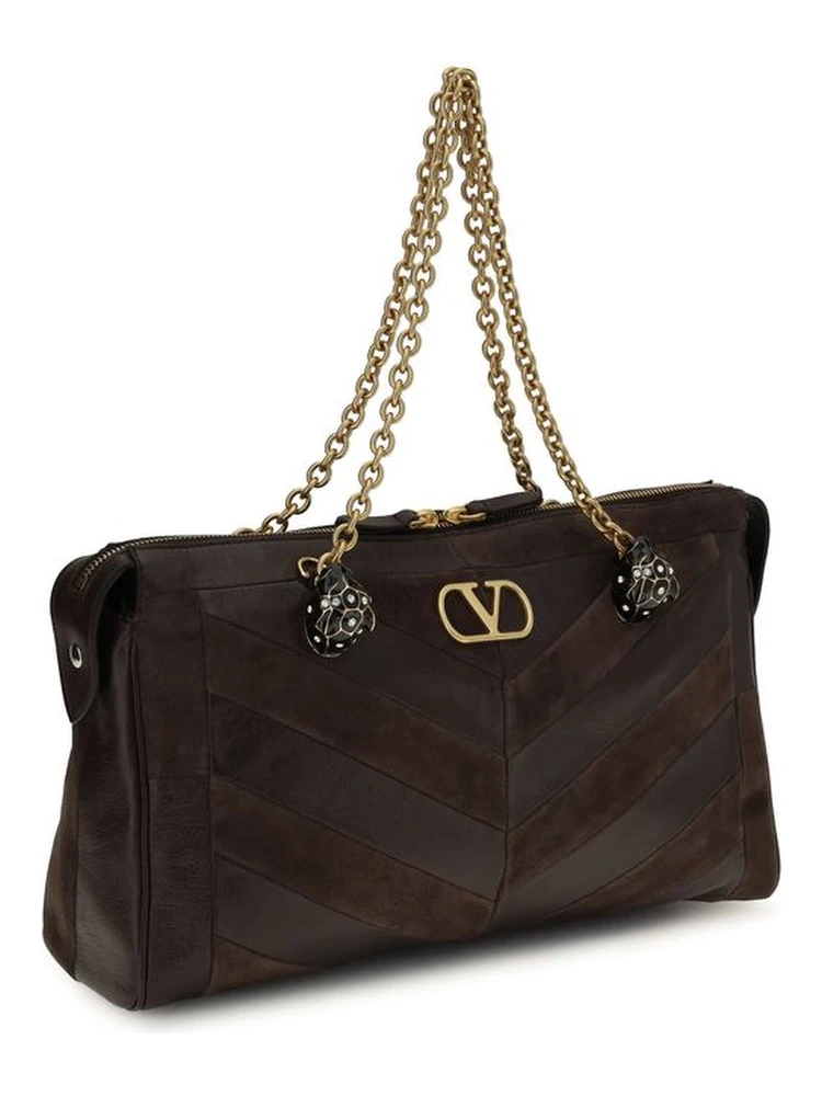 Brown Calf Leather Bos Taurus Shoulder Bag alternative
