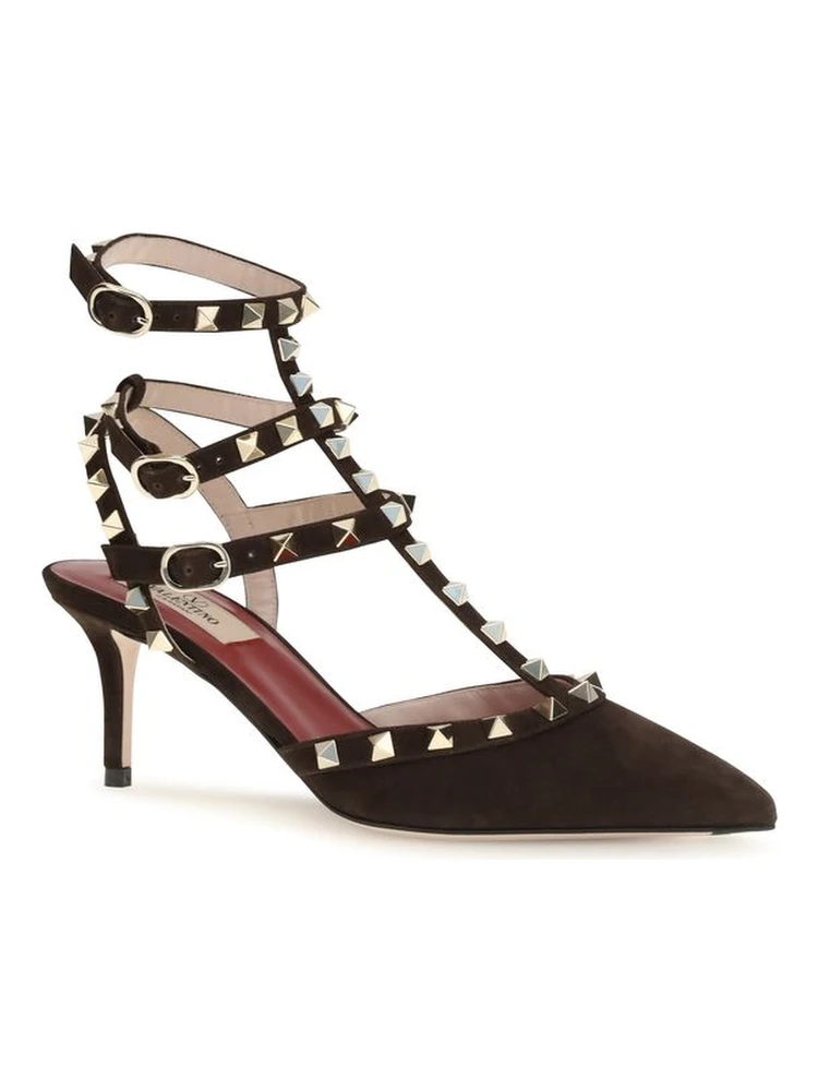 Brown Suede Leather High Heel Pumps alternative