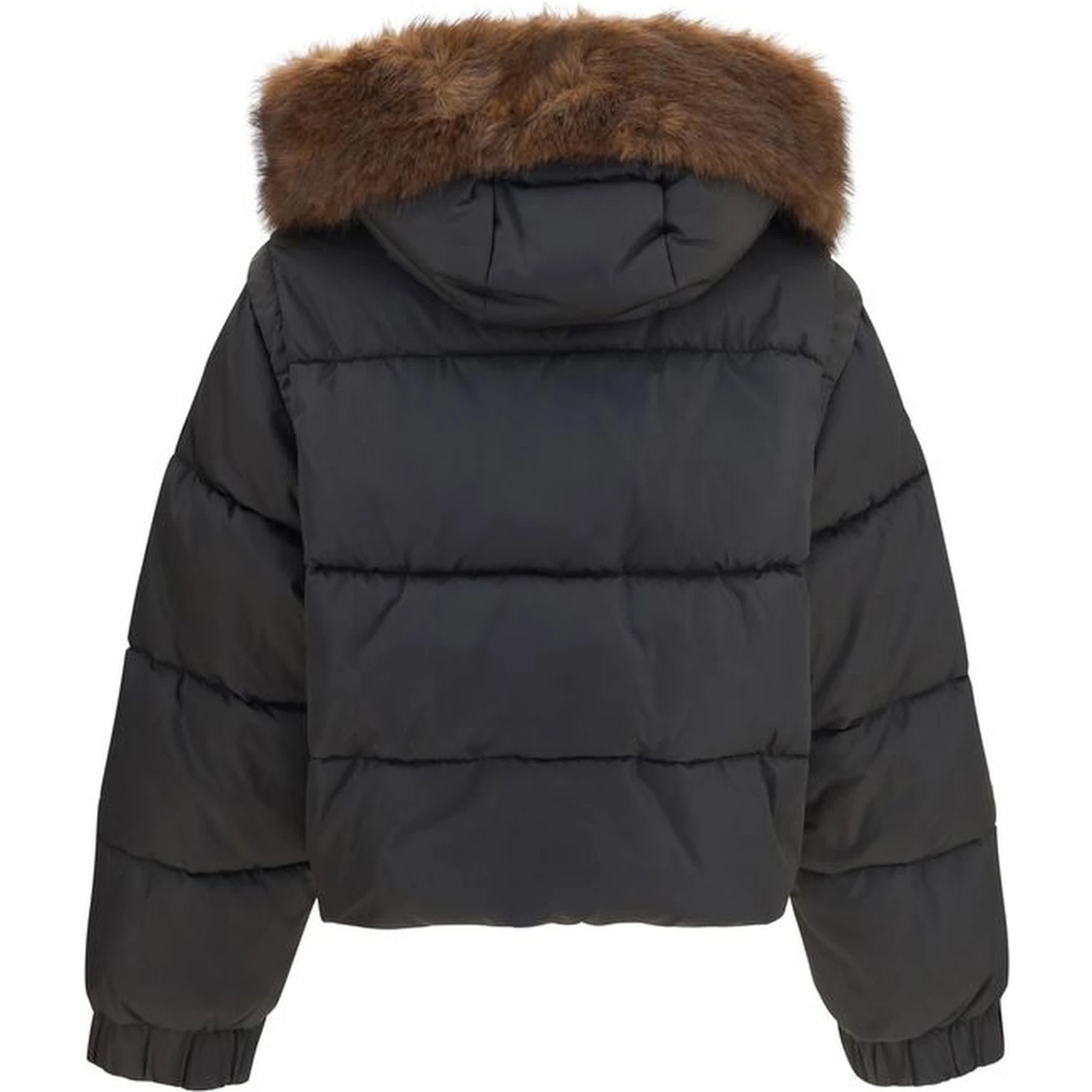 Brown Goose Down Full-Length Jacket