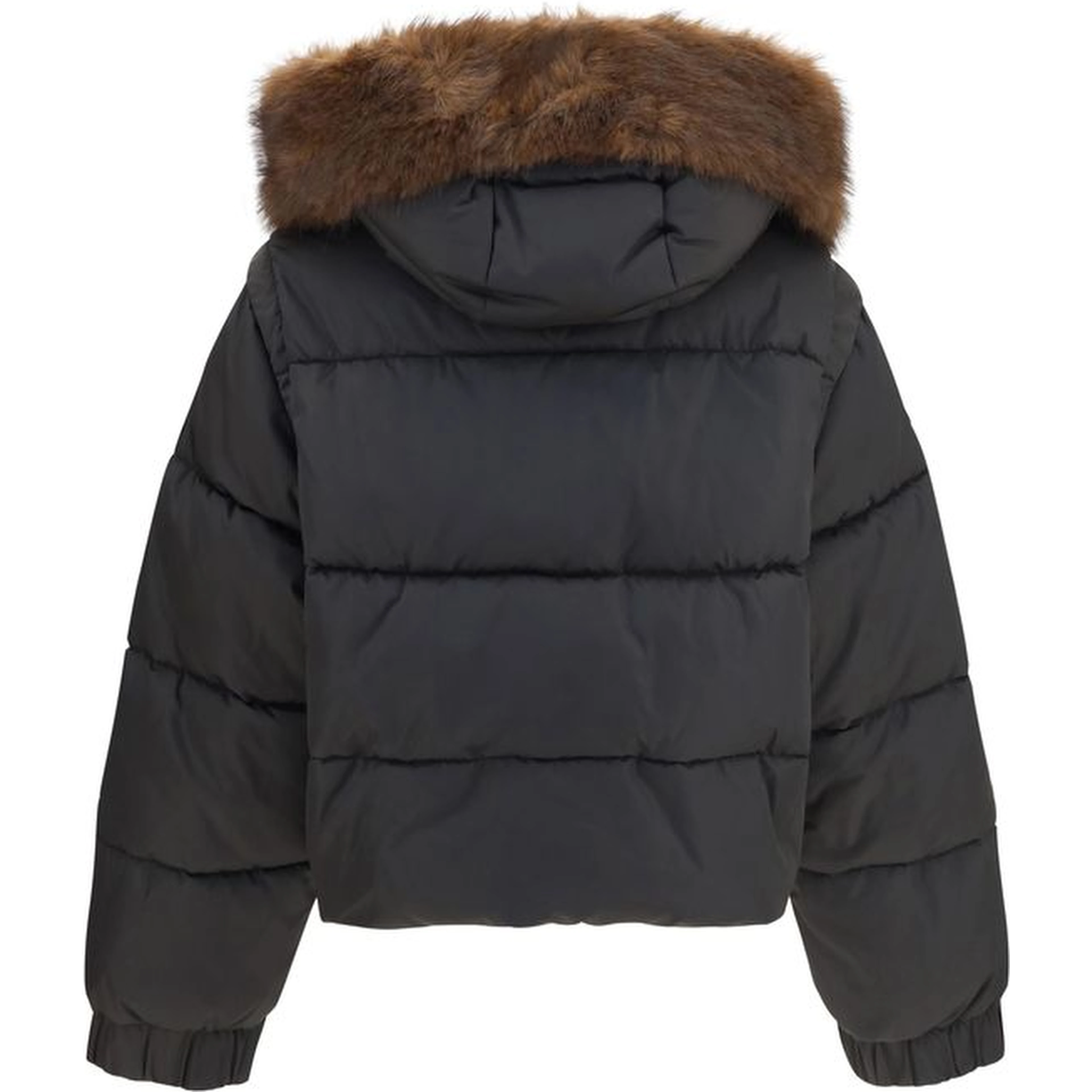 Brown Goose Down Full-Length Jacket