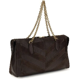 Brown Calf Leather Bos Taurus Shoulder Bag