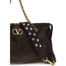 Brown Calf Leather Bos Taurus Shoulder Bag