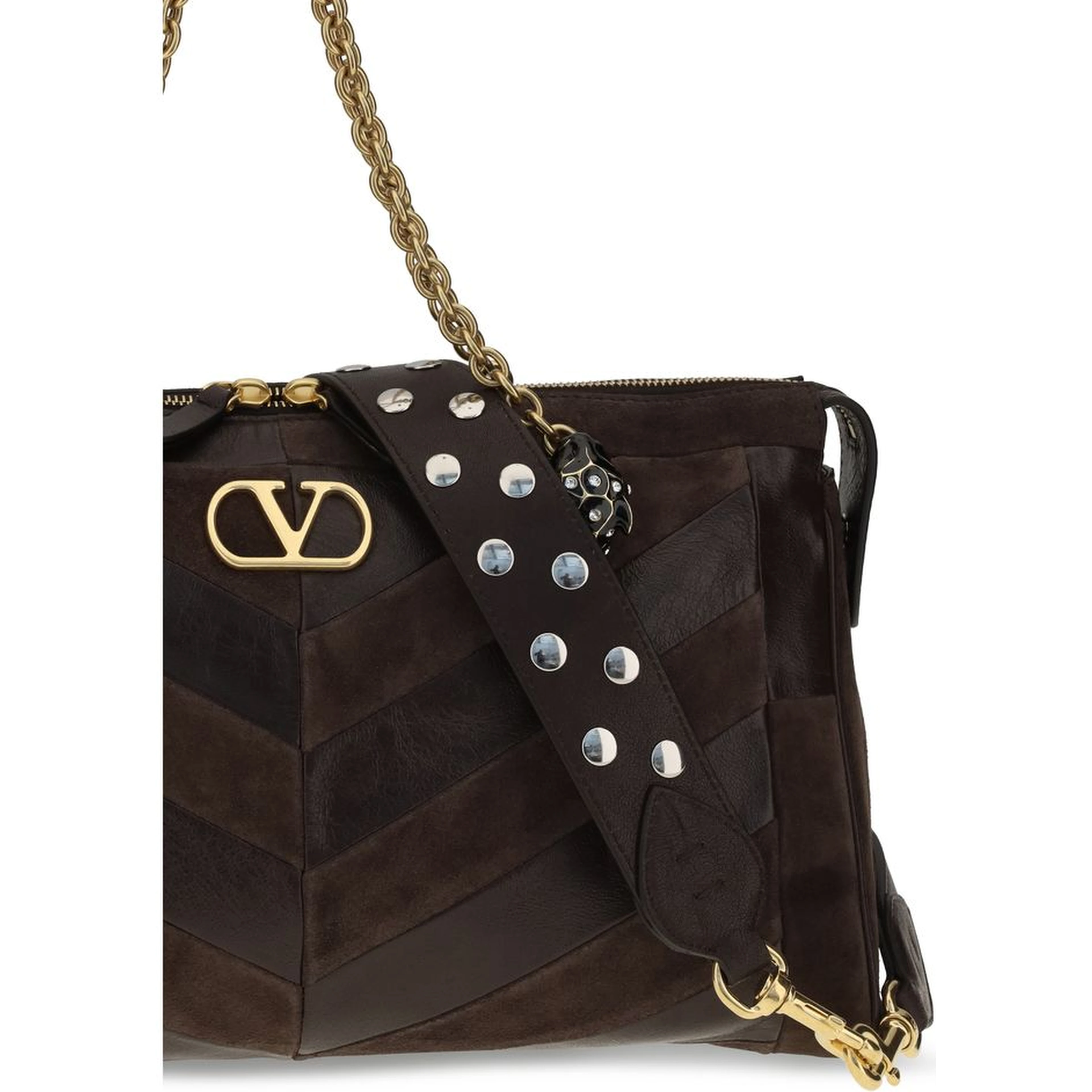 Brown Calf Leather Bos Taurus Shoulder Bag