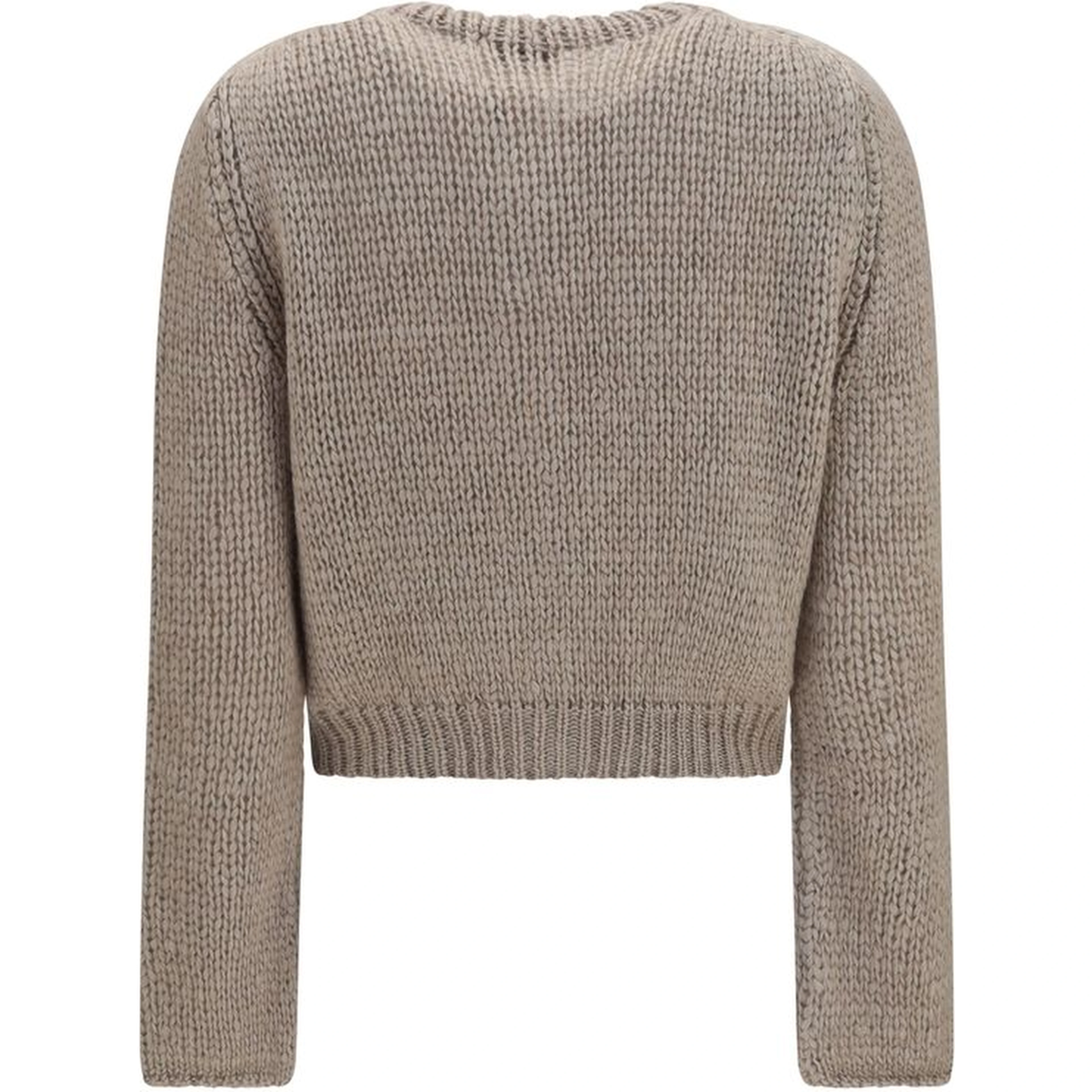 Beige Silk Cardigan