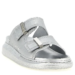Silver Rubber Slides