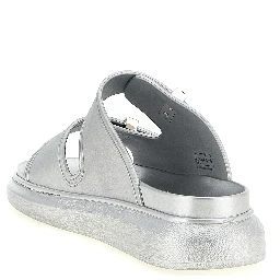 Silver Rubber Slides