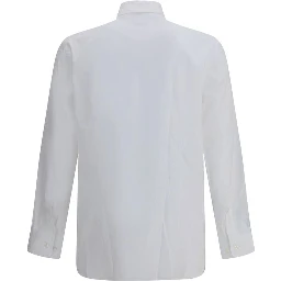 White Cotton Dress Shirt
