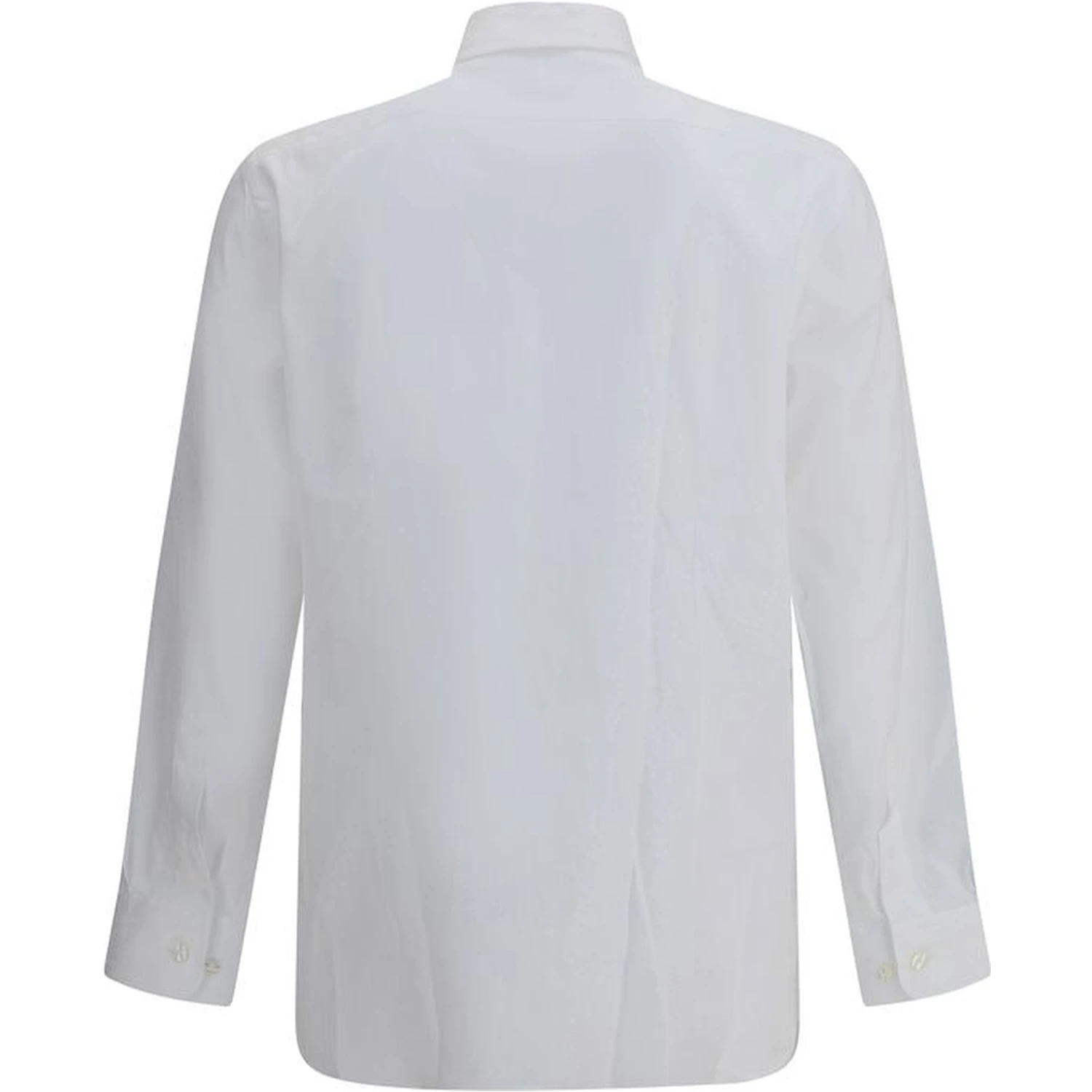 White Cotton Dress Shirt