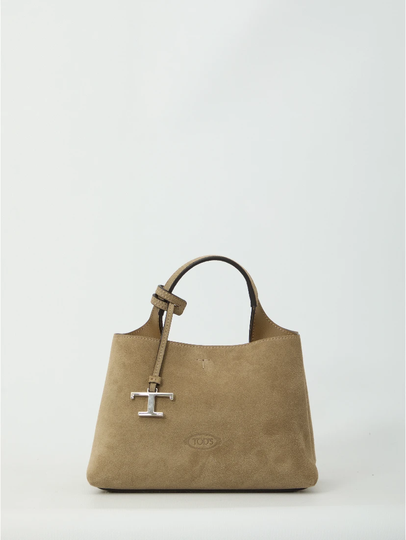 Micro suede leather bag