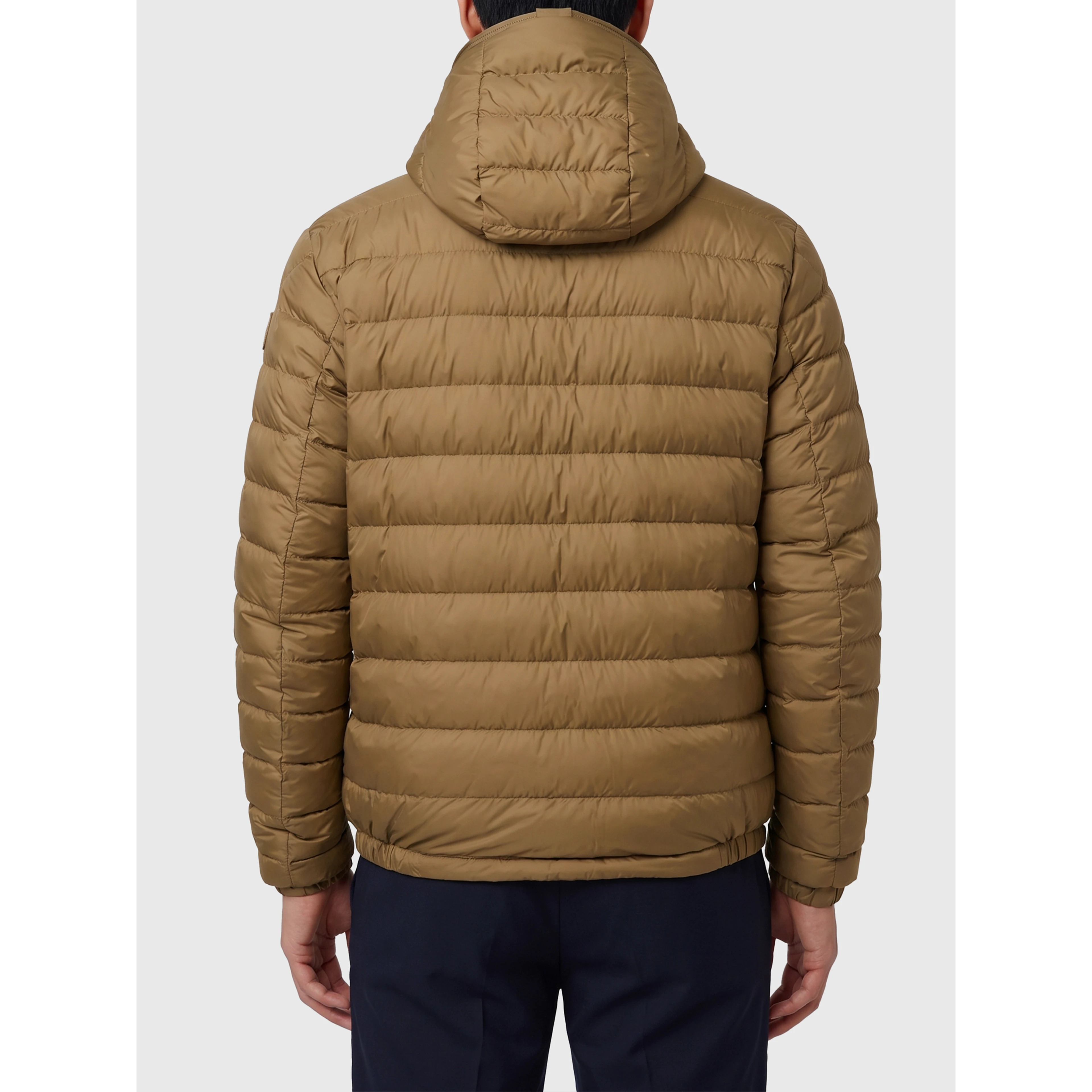Solienn short hooded down jacket