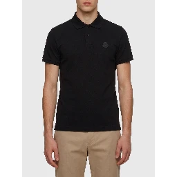 Cotton piqué polo shirt with logo