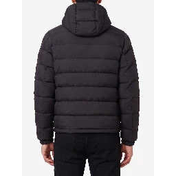 Arajoki short hooded down jacket