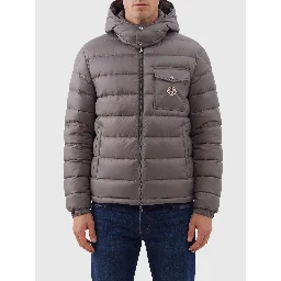 Verith short hooded down jacket