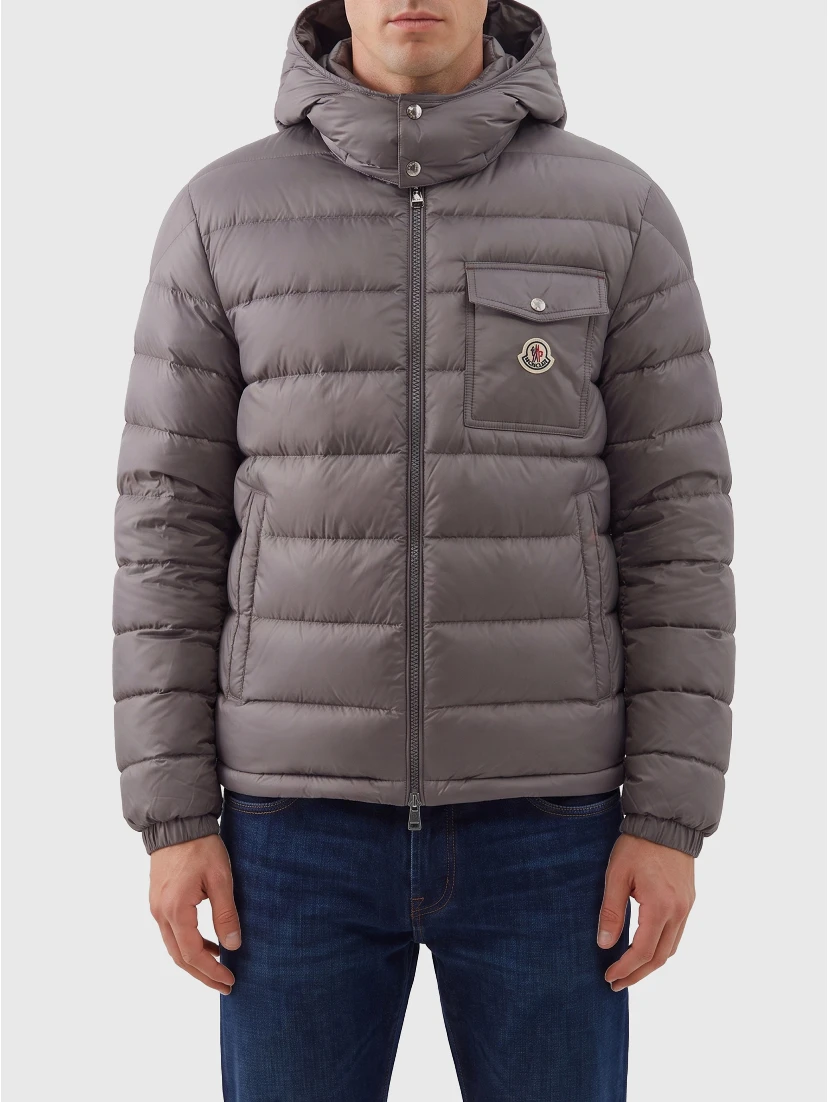 Verith short hooded down jacket