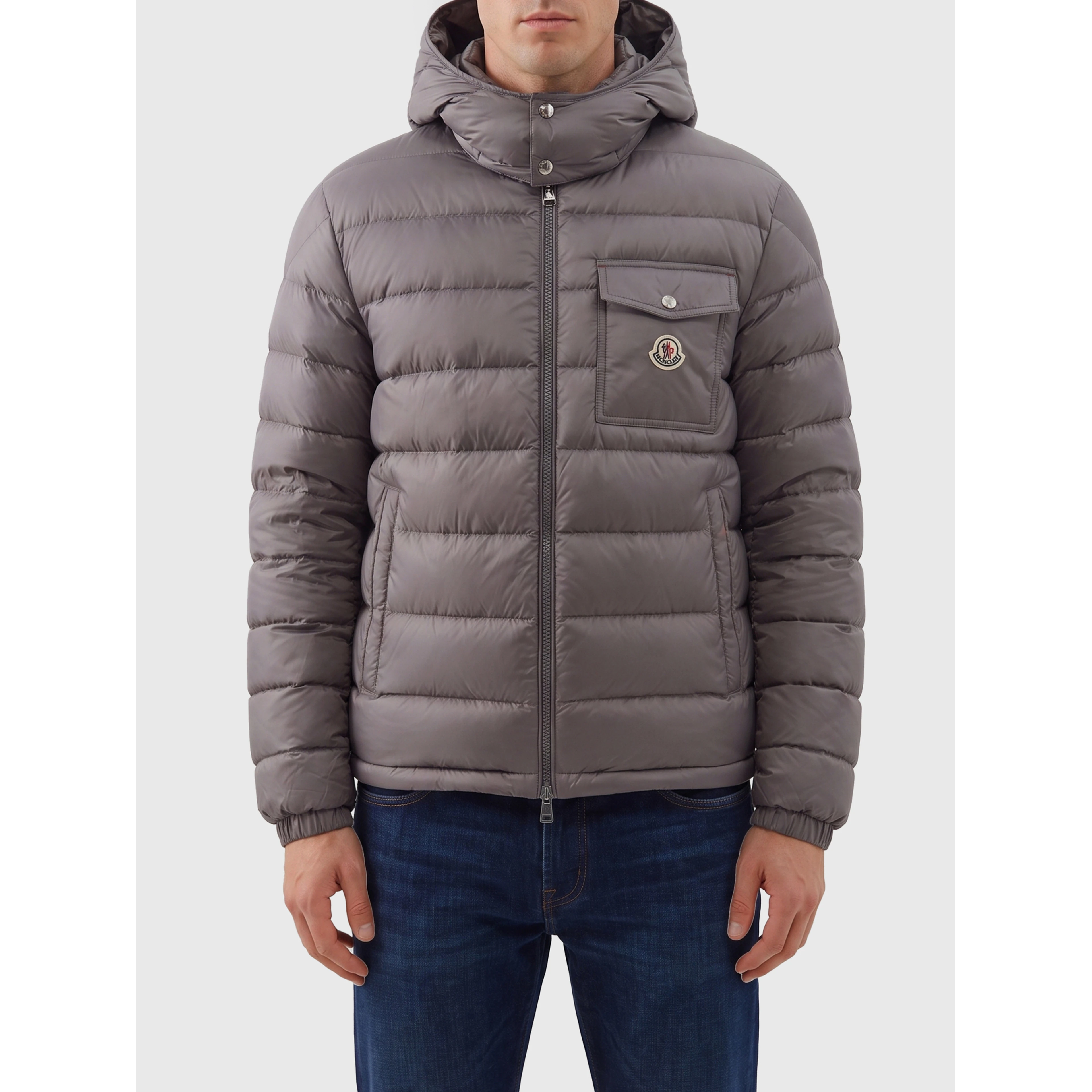 Verith short hooded down jacket