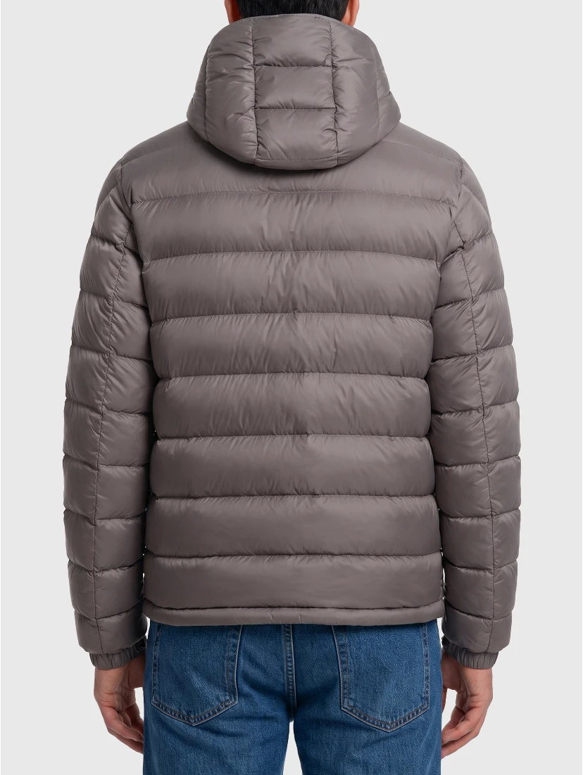 Verith short hooded down jacket
