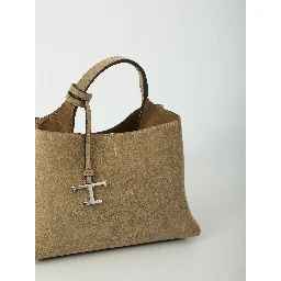 Micro suede leather bag