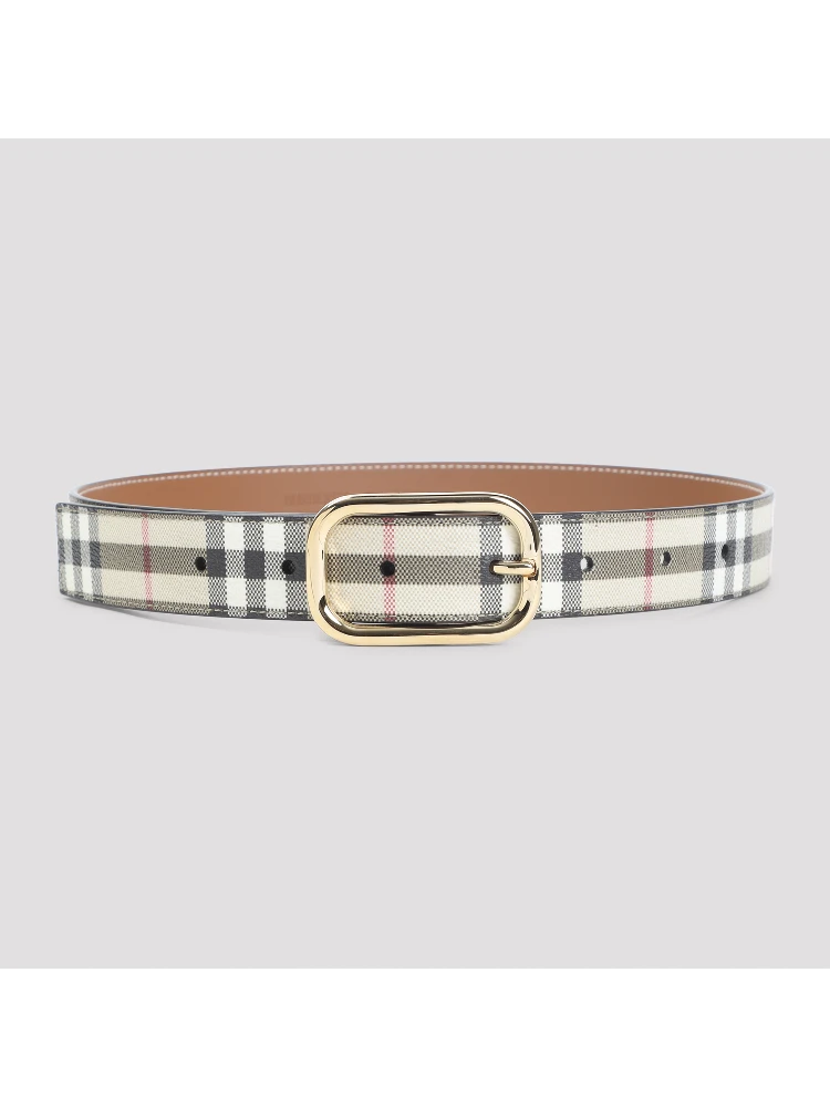 Burberry Check Belt