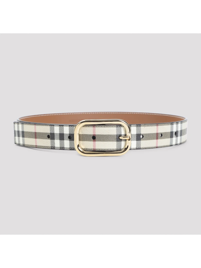Burberry Check Belt