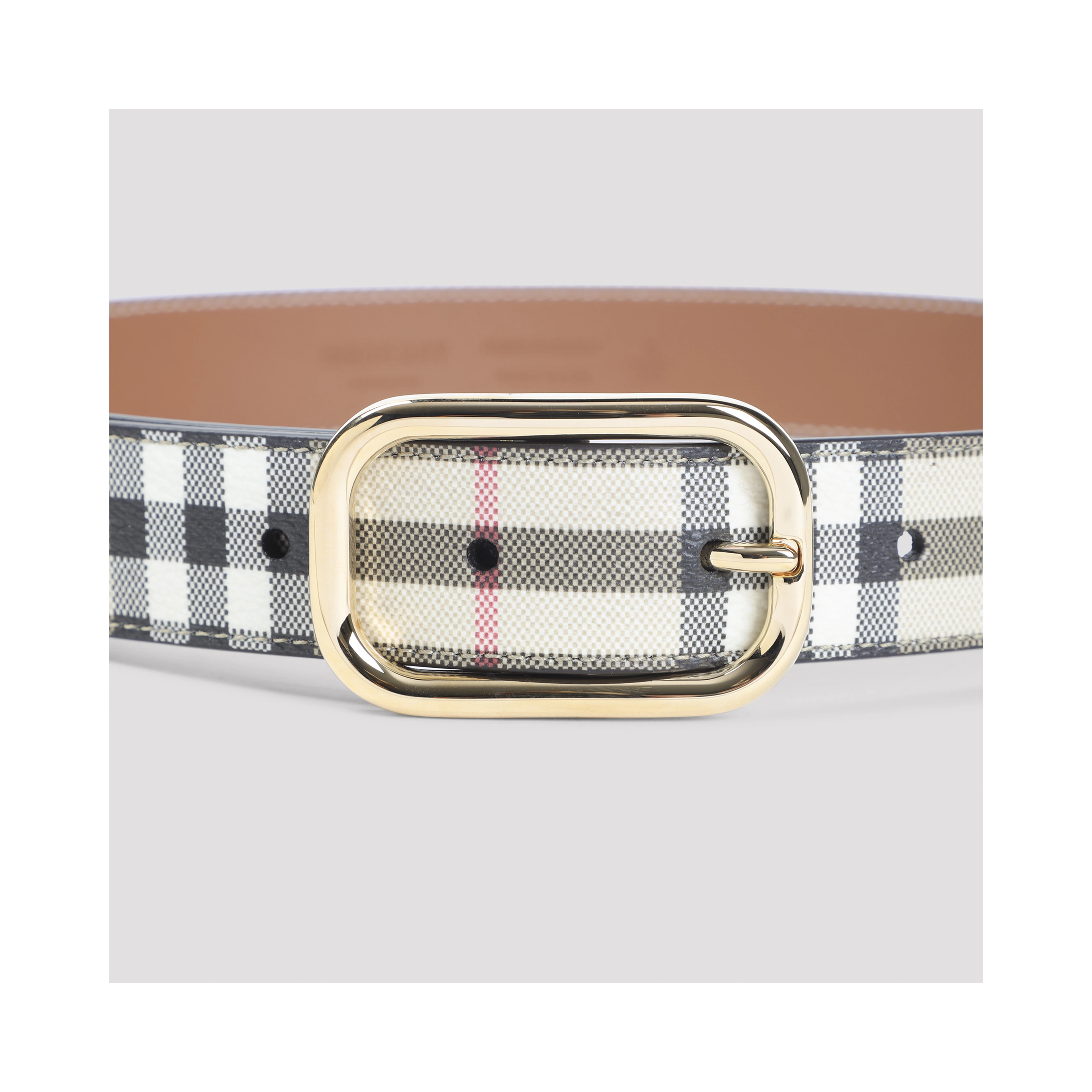 Burberry Check Belt