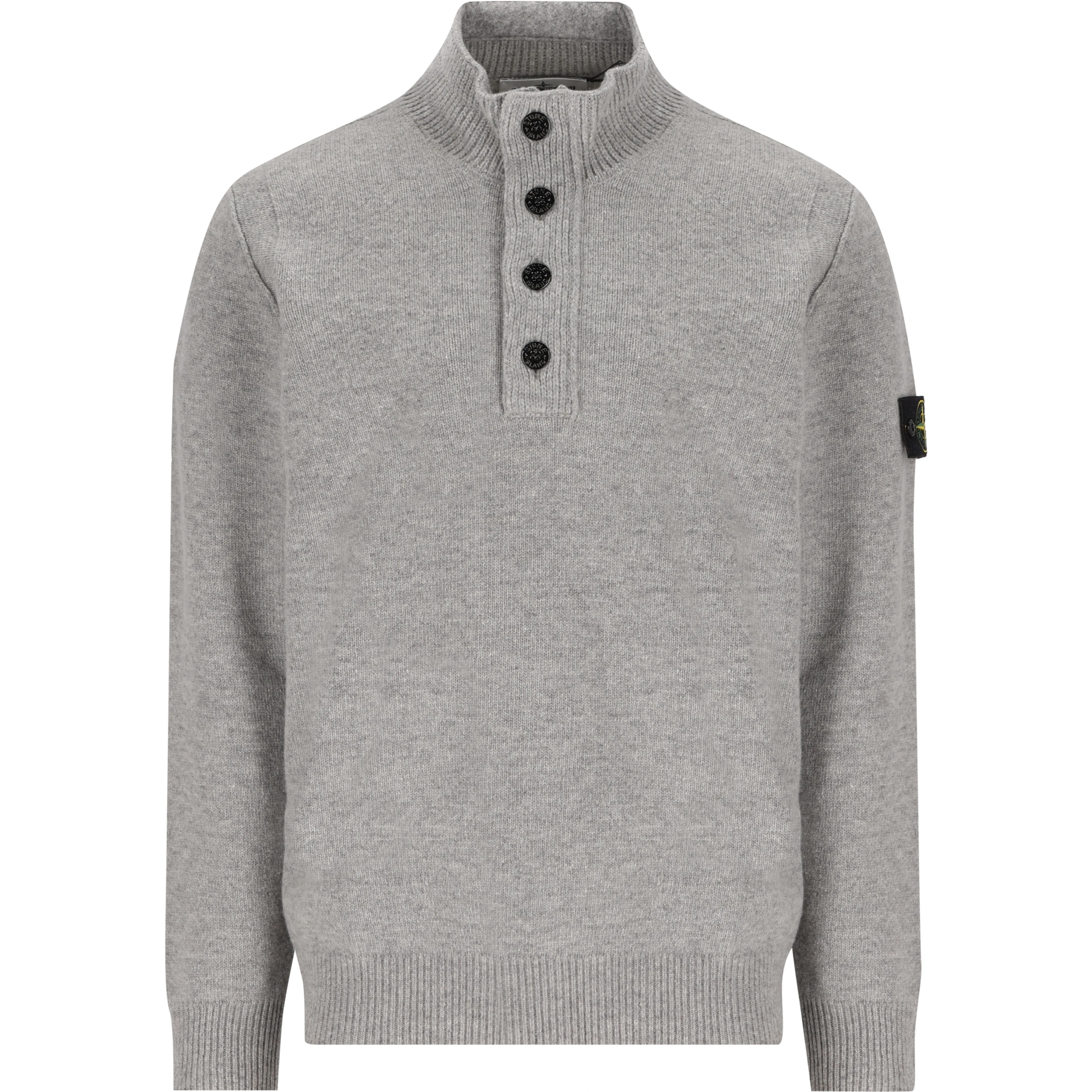 Stone Island Sweaters Grey