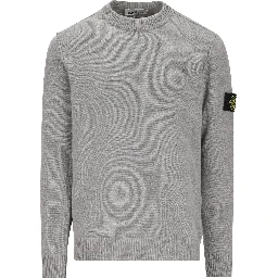 Stone Island Sweaters Grey