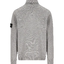 Stone Island Sweaters Grey