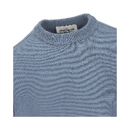 Stone Island Sweaters Blue