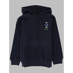 BLUE/BLUE SWEAT JACKET