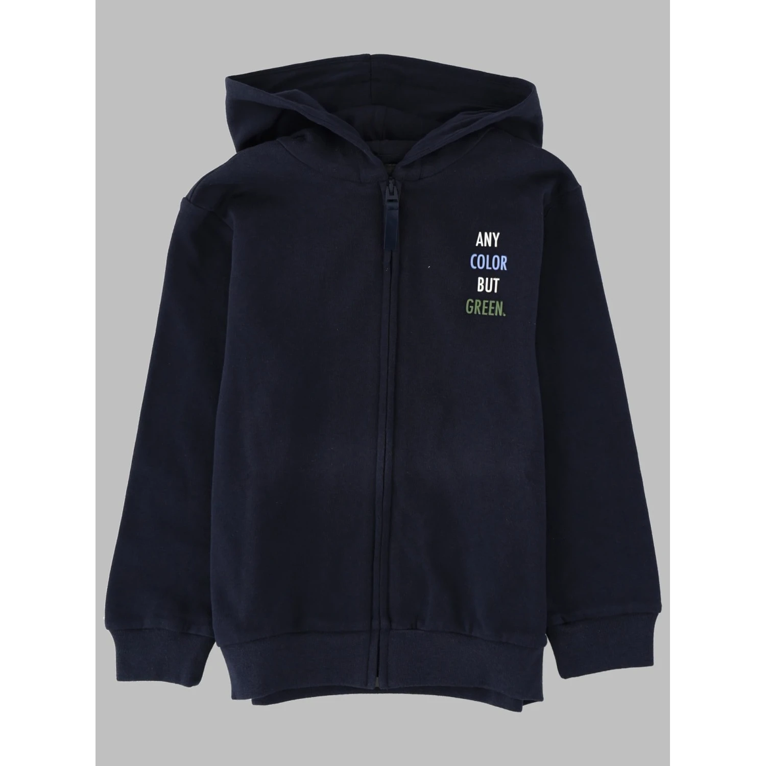 BLUE/BLUE SWEAT JACKET
