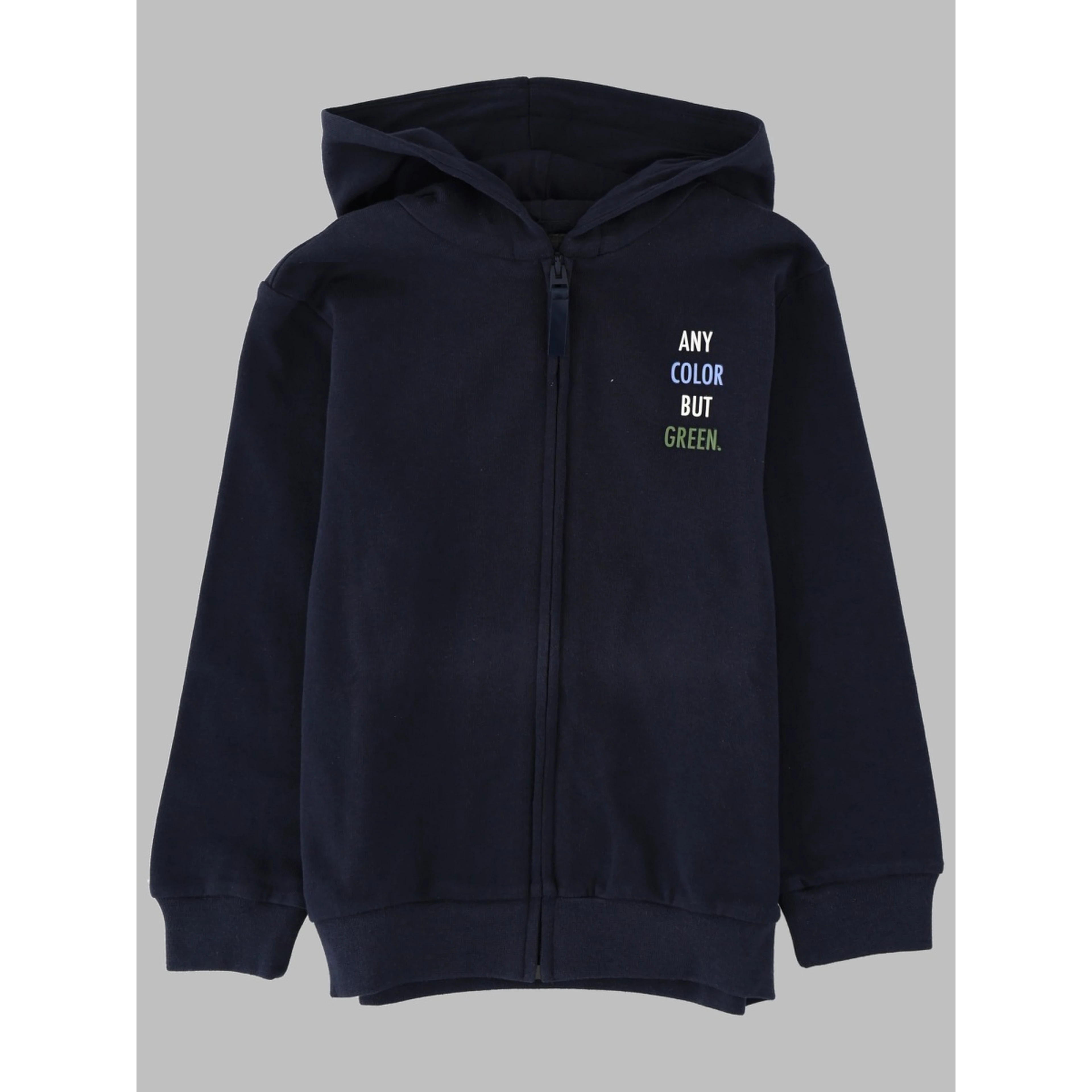 BLUE/BLUE SWEAT JACKET