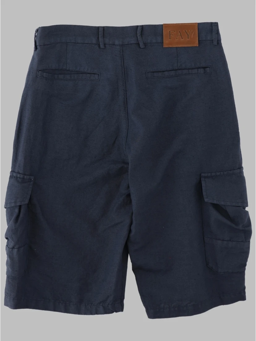 WOVEN BERMUDA SHORTS