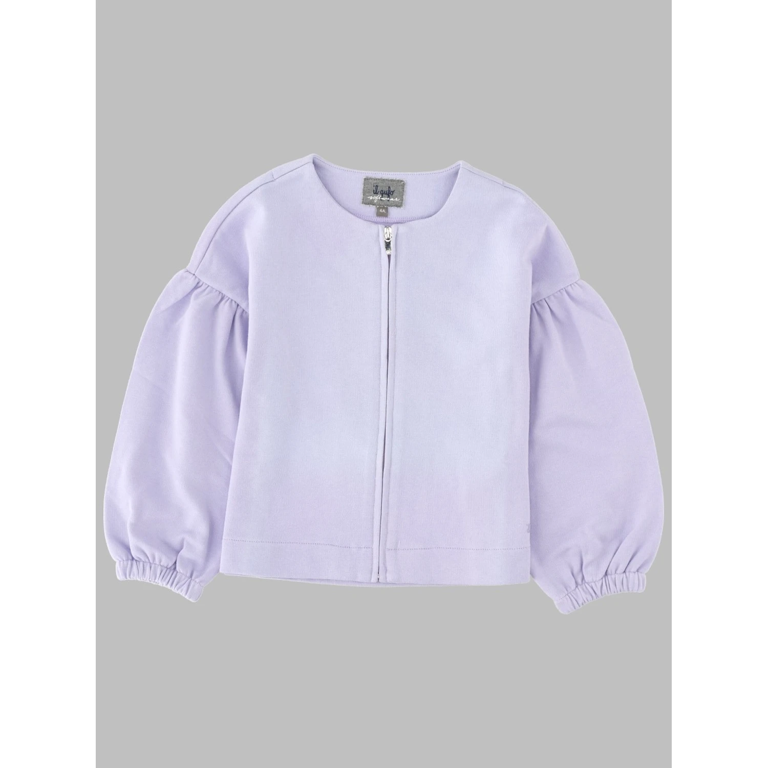 LILAC SWEATSHIRT JACKET