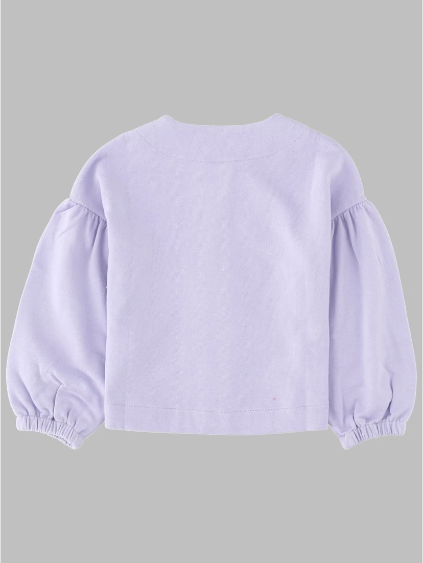 LILAC SWEATSHIRT JACKET