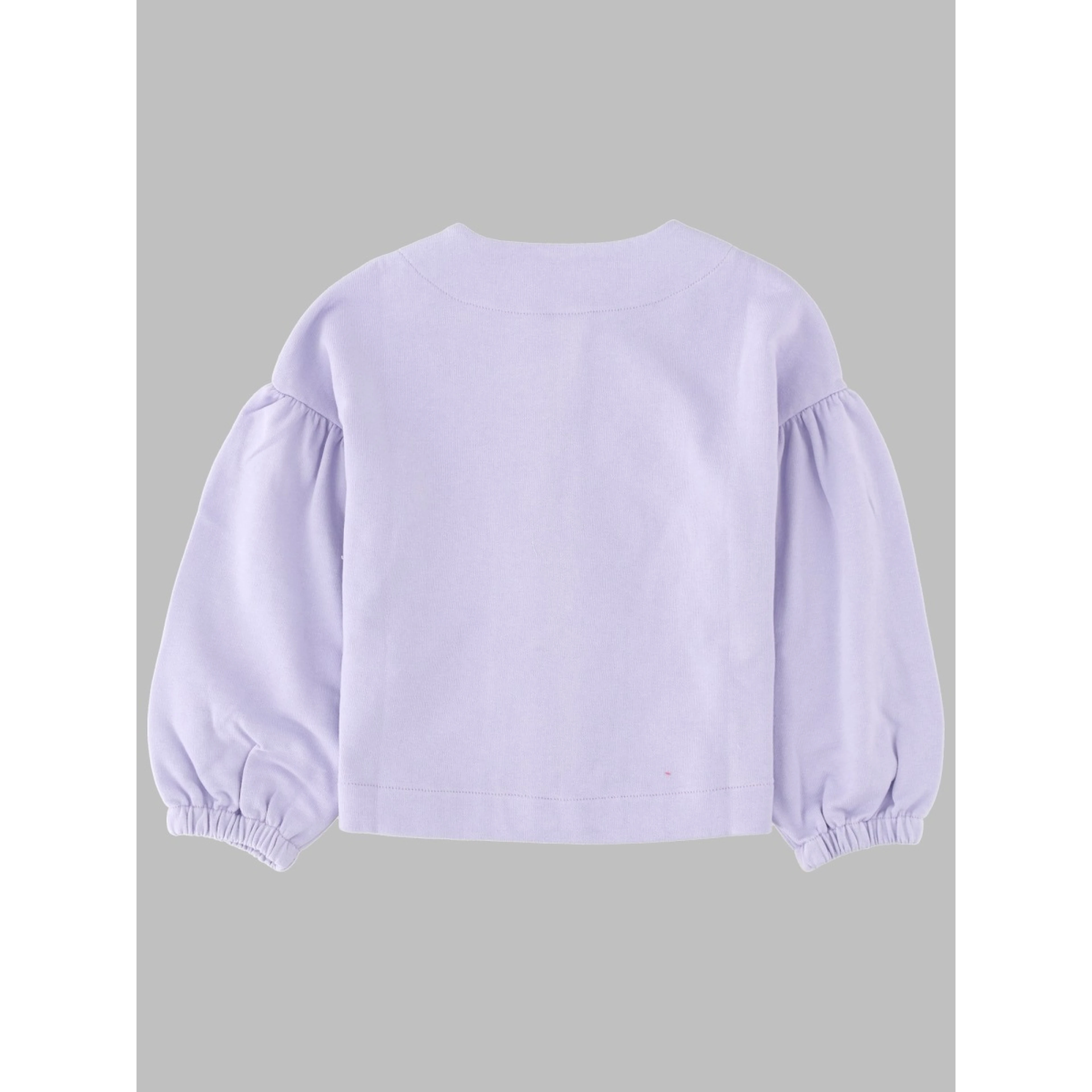 LILAC SWEATSHIRT JACKET